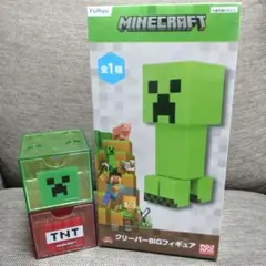 マインクラフト クリーパーBIGフィギュア　スタッキングチェスト　3点セット