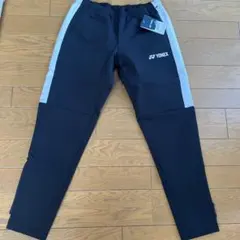 YONEX ブラックパンツ メンズウォームアップパンツ　メンズM