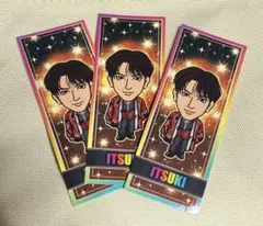 藤原樹　ステッカー3枚セット