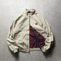 90sIZODスイングトップハリントンジャケットXLベージュG9型vintage 