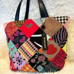【タグ付き美品】ThinkBee！トートバッグ　パッチワーク