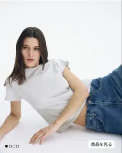 H&M コットンTシャツ　Mサイズのサムネイル