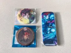 鬼滅の刃 WEBSHOPくじ 繋ぐ KV 缶バッジ 竈門炭治郎 猗窩座