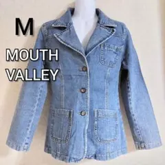 マウスバレー　デニムジャケット　テーラード　ジャケット　Ｇジャン　ブルーデニム