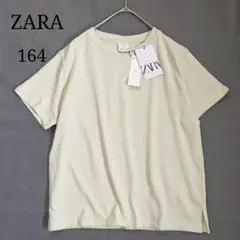 【ザラ】タグ付き♡コットン半袖Tシャツ 164 クルーネック キッズ女の子男の子のサムネイル