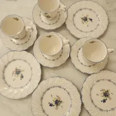 NIKKO 花柄カップ・ソーサーセット　4客