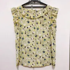 LOWRYS FARM ローリーズファーム 袖なし 花柄 ブラウス Mサイズ