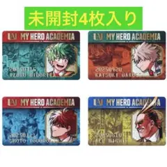 ヒロアカ バースデイコレクションカード 未開封 緑谷 爆豪 轟 オールマイト