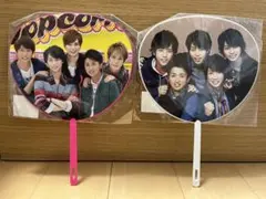 【新品】嵐うちわ5つセット　嵐集合　櫻井翔　二宮和也