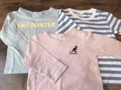 KANGOL 長袖カットソー 3枚セット