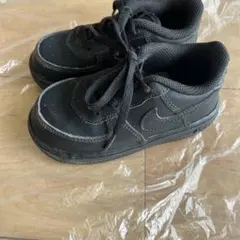 Nike 黒 スニーカー　エアフォース1 14cm