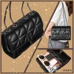 レザー調 バッグ フォーマル レディース ブラック 黒 高級感 2way