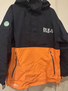 KM4K スノーボードウェア Mサイズ 黒/オレンジ 楽天市場】送料無料 スノーボードウェア KM4K カモシカ PARADICE
