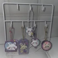 モモンガ ちいかわ キーホルダー ラバーストラップ 5個セット ガチャ