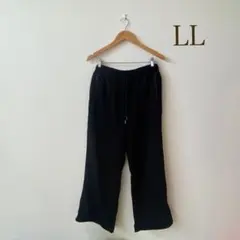 【新品タグ付き】撥水スウェットパンツ LL ブラック