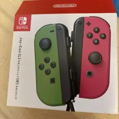Nintendo Switch ジョイコン ネオングリーン ネオンピンク