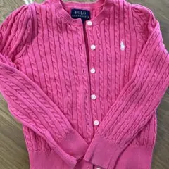 Polo Ralph Lauren ピンクカーディガン サイズ6