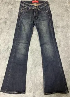 【BOBSON】フレアデニム