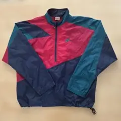 NIKE ナイキ　ナイロンジャケット　ブルゾン　90s ビンテージ銀タグ古着美品