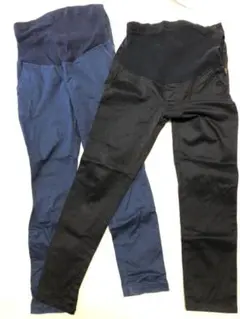 Angeline マタニティパンツ 2枚セット