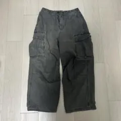 GU カーゴパンツ ダークグレー