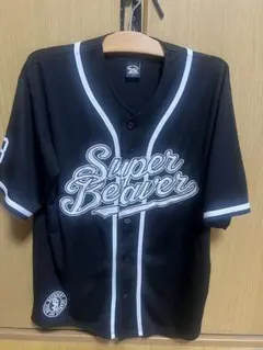 SUPER BEAVER ベースボールシャツ ブラック Lサイズ - メルカリ