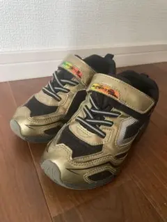 MOONSTAR SUPERSTAR ゴールド/ブラック スニーカー18cm