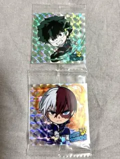 にふぉるめーしょん ヒロアカ ウエハース 緑谷出久 轟焦凍 【UR】