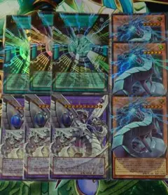 機光竜サイバードラゴンセット　各3枚オーバーフレーム