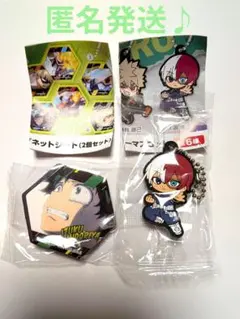 くら寿司　僕のヒーロアカデミア　マグネットシート　ラバーマスコット