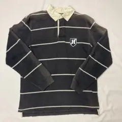 TOMMY HILFIGER グレー ボーダー ラガーシャツのサムネイル