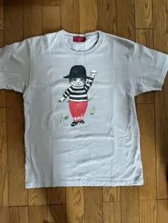 ヨルシカ Tシャツ ブルー Lサイズ 先生 ヒッチコック 後書き会員限定