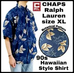 CHAPS RALPH LAUREN ラルフローレン アロハシャツ 柄シャツ