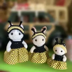 シルバニアファミリー 着せ替え服 ハンドメイドドレス