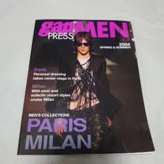 gap PRESS MEN vol.3 2004