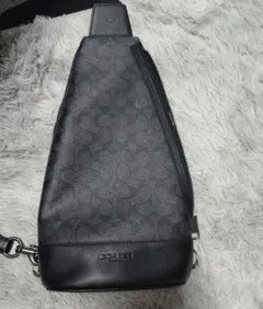 COACH コーチ CY804 デニム ドミニク スリング ボディーバッグ - メルカリ