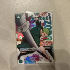 ROUND1 ラウンドワン ワンピース ゾロ カード 2枚 - メルカリ