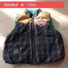 ミキハウス　ダブルビー　リバーシブルベスト　80～90位