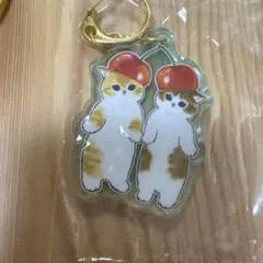 mofusand さくらんぼ 猫 アクリルキーホルダー
