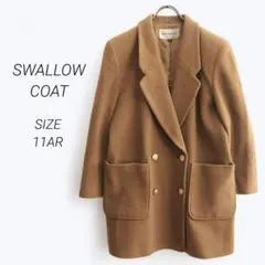 a3320▶SWALLOW COAT　チェスターコート【11AR】毛混　レトロ