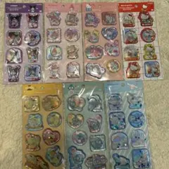 サンリオキャラクター ウォーターシール 7シートセット