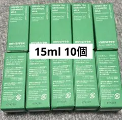 イニスフリー　グリーンティー　セラミドミルクエッセンストナー　15ml10個のサムネイル