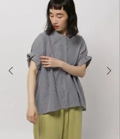 袖フリルひんやり羽織プルオーバー