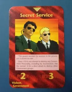 【レア 初期版】イルミナティカード Secret Service .