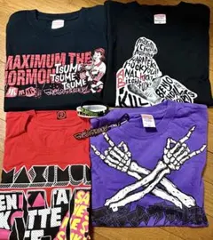 復刻版 マキシマムザホルモン メタルポーズ Tシャツ XXL パープル