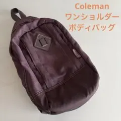 USED【Coleman】コールマン・ワンショルダーボディバッグ＊グレー