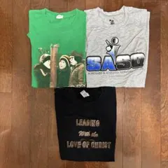 アメカジ Tシャツ Lサイズ　まとめ売り　３枚セット　GILDAN等