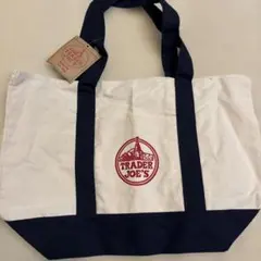 りんごあめ様専用トレーダージョーズ キャンバス トートバッグ エコバッグ 紺