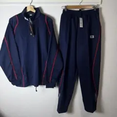 新品 デサント 明石SUC体操服 ジャージ 上下セット L ネイビー