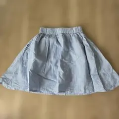 ikka ストライプ　キッズ　スカート 130